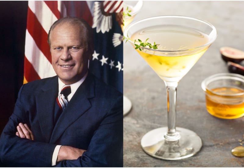 Gerald Ford and Martini