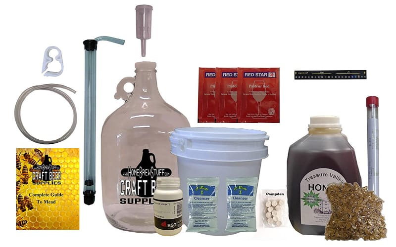 HomeBrewStuff One Gallon Nano-Meadery Deluxe Mead Kit