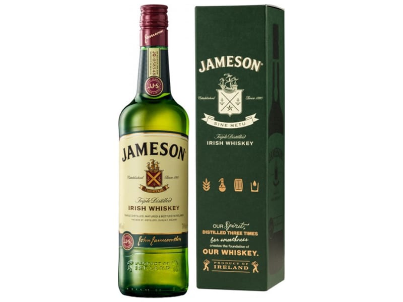 Jameson Whiskey (Irish Whiskey) with box