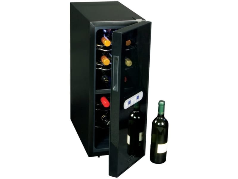 Koolatron WC12DZ Thermoelectric Cooler with wine bottles