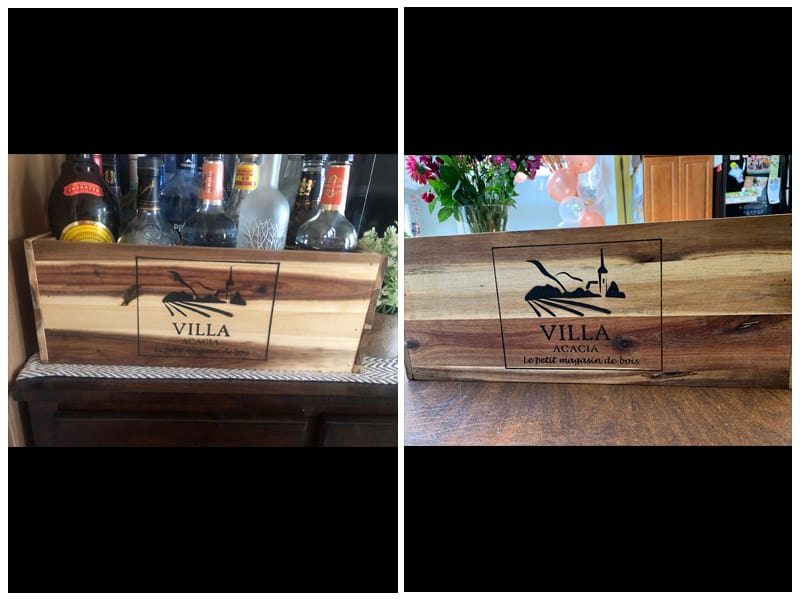 Large Wooden Wine Crate review