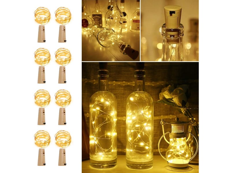 LE Wine Bottle Lights