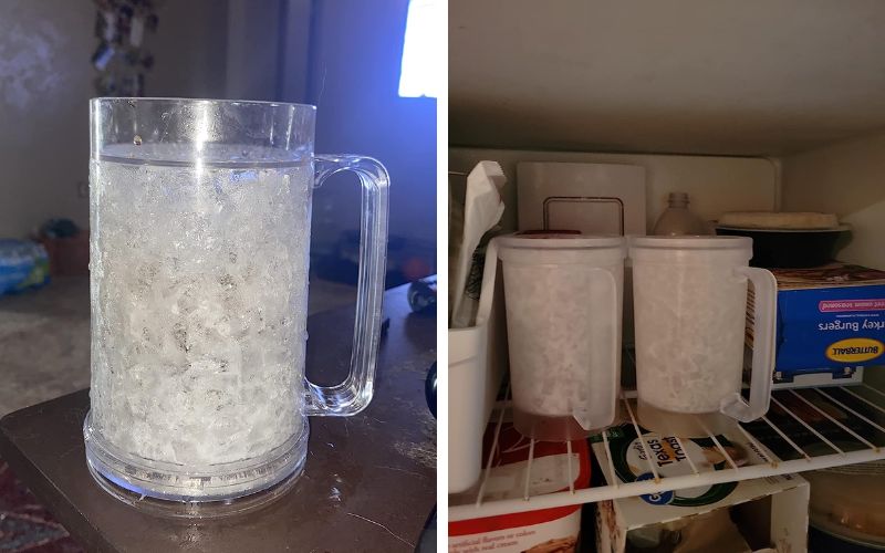 luxail Freezer Beer Mugs