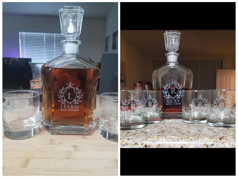 My Personal Memories Personalized Decanter Set  review