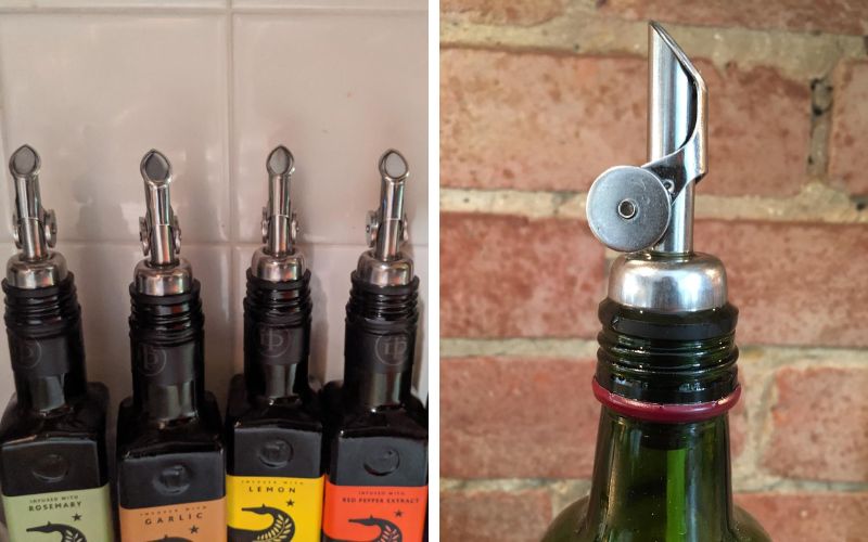 nicebottles Perfect Pour Weighted Stainless Steel Pourer