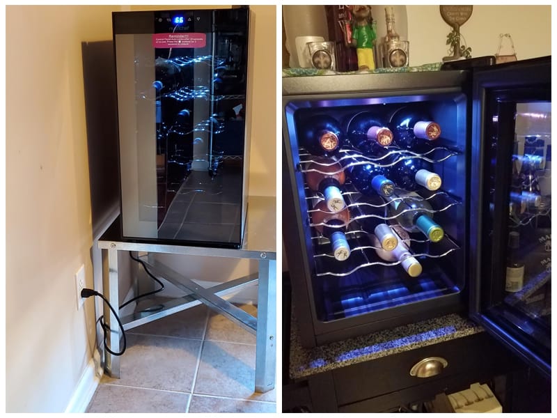 NutriChef Under Counter Wine Cooler review