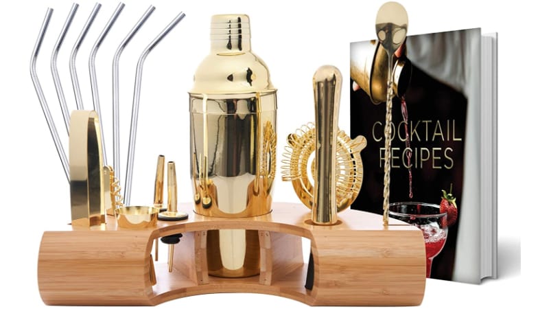 Omishome Bartender Kit Set with essential bar tools