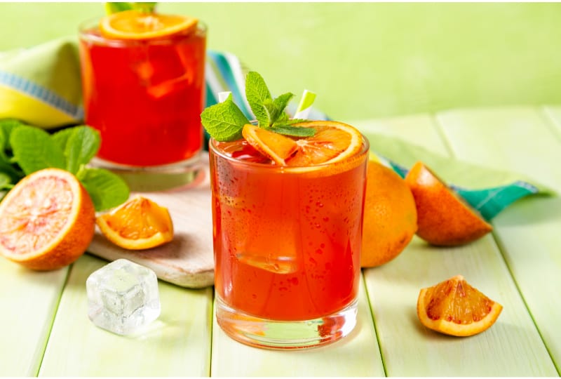 Orange in your drink