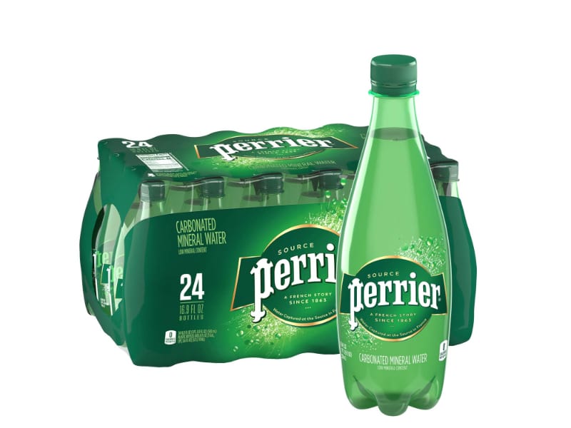 Perrier Carbonated Mineral Water 24 pcs