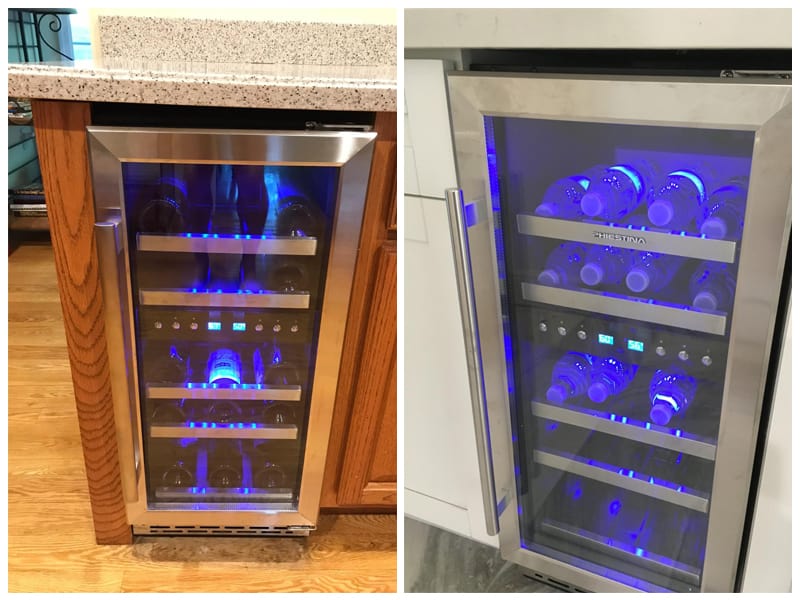 Phiestina Dual Zone Under Counter Wine Cooler review