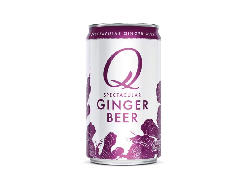 A can of Q Mixers ginger beer