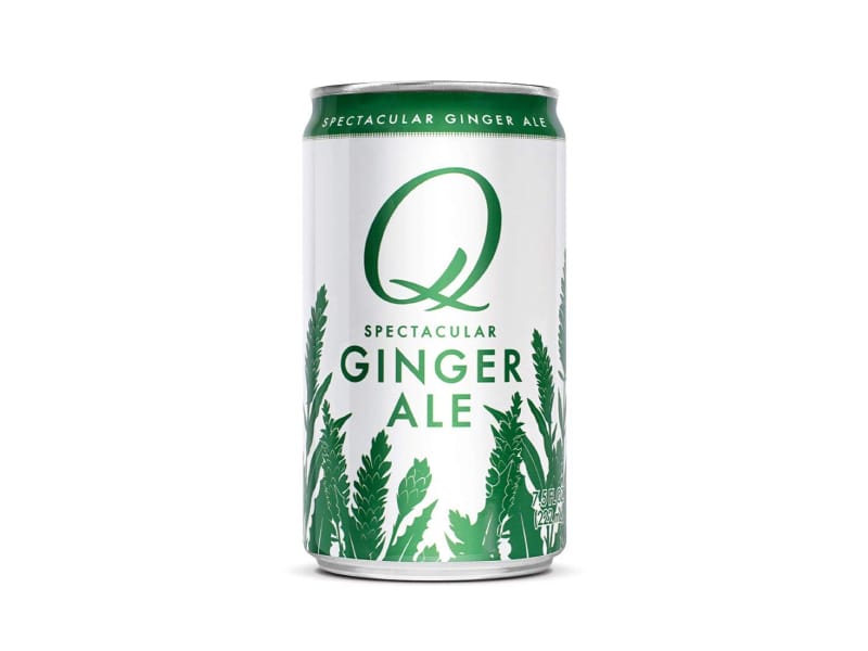 A can of Q Mixers ginger ale
