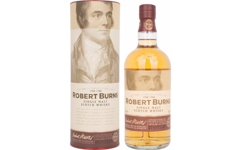 Arran Robert Burns Single Malt Scotch whiskey