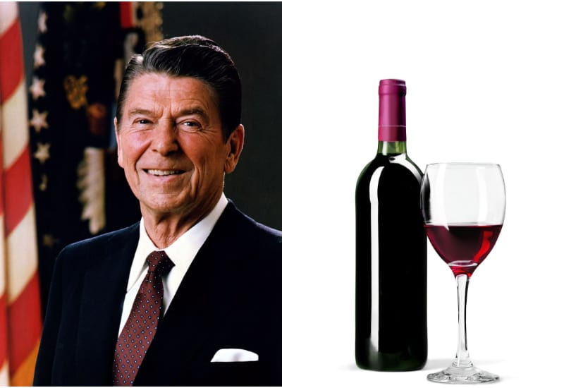 Ronald Reagan and Wine