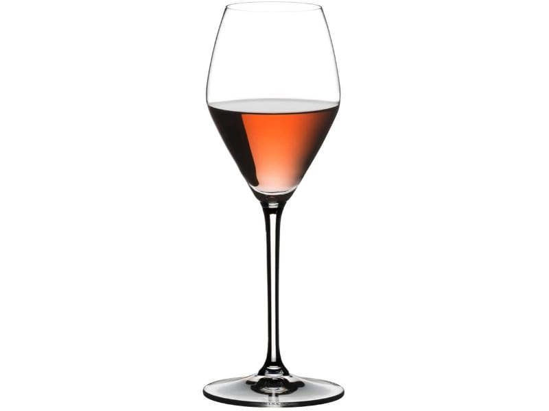 Rose wine glasses