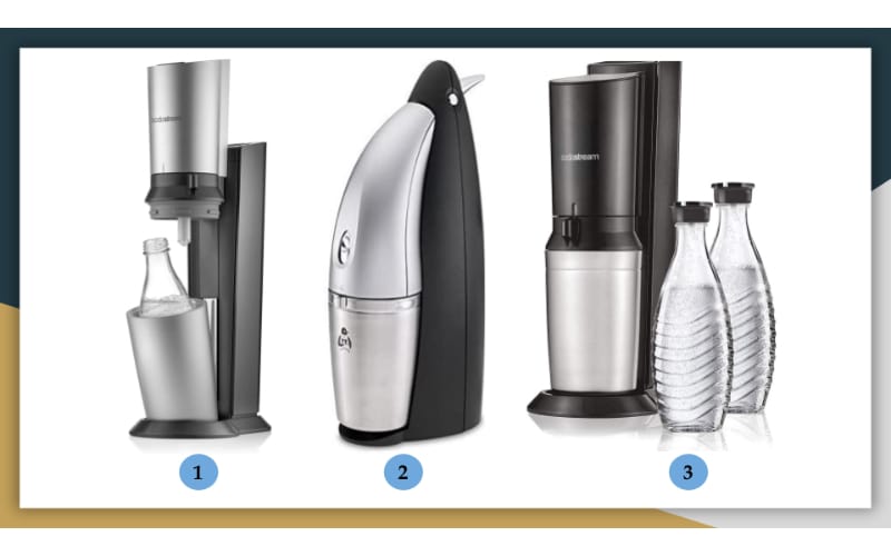 SodaStream machines compatible with glass carafes