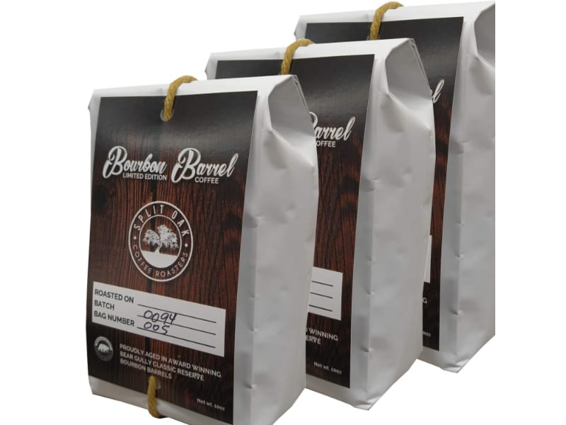 Split Oak Organic Bourbon Infused Coffee