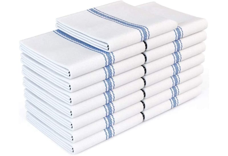 Stack of bar towels