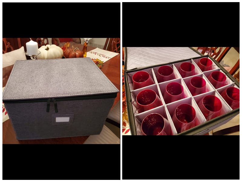 StorageLAB Wine Glass Storage Box  review