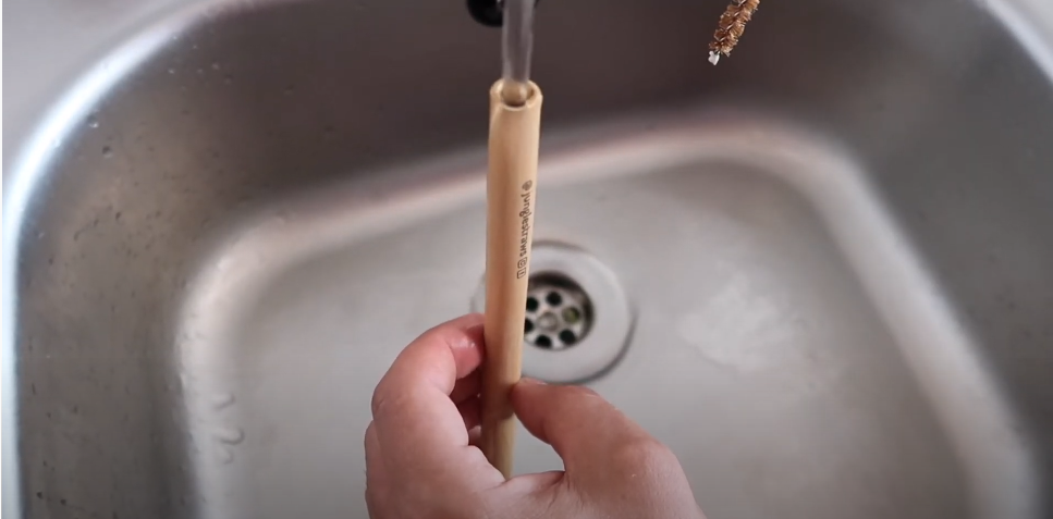 Rinse your bamboo straws after every usage