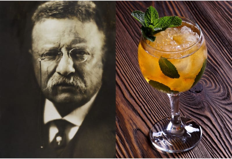 Theodore Roosevelt and Mint Julep
