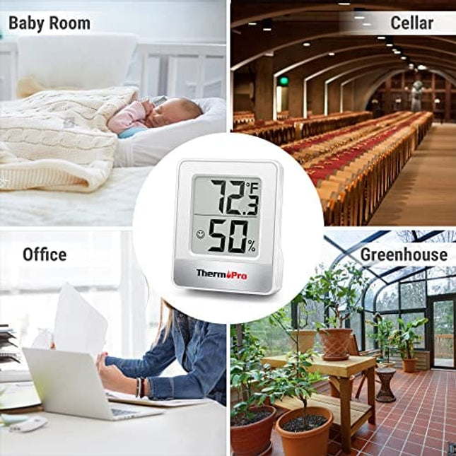  LIORQUE Hygrometer Indoor Thermometer, Room Humidity
