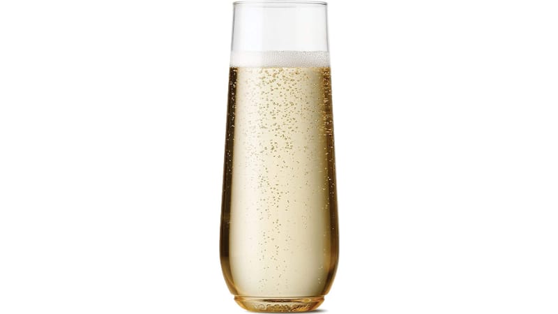 TOSSWARE Flute Glass with champagne