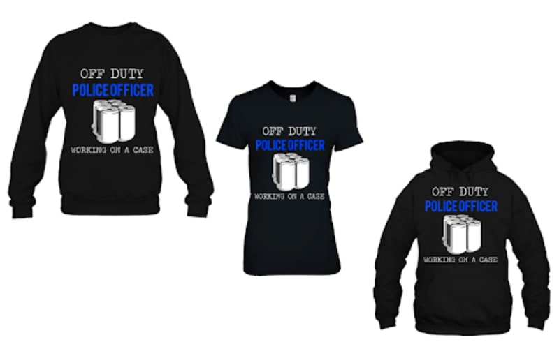 “Off Duty” Hoodie, Sweater, Or Shirt