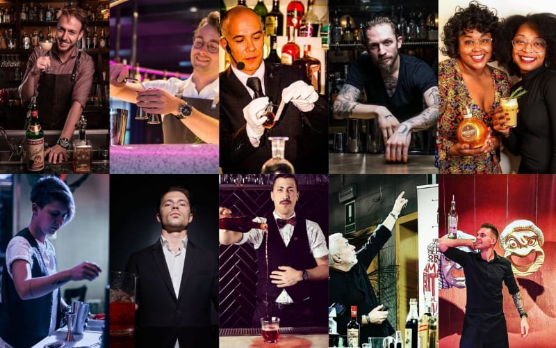 Various best mixologists in the world