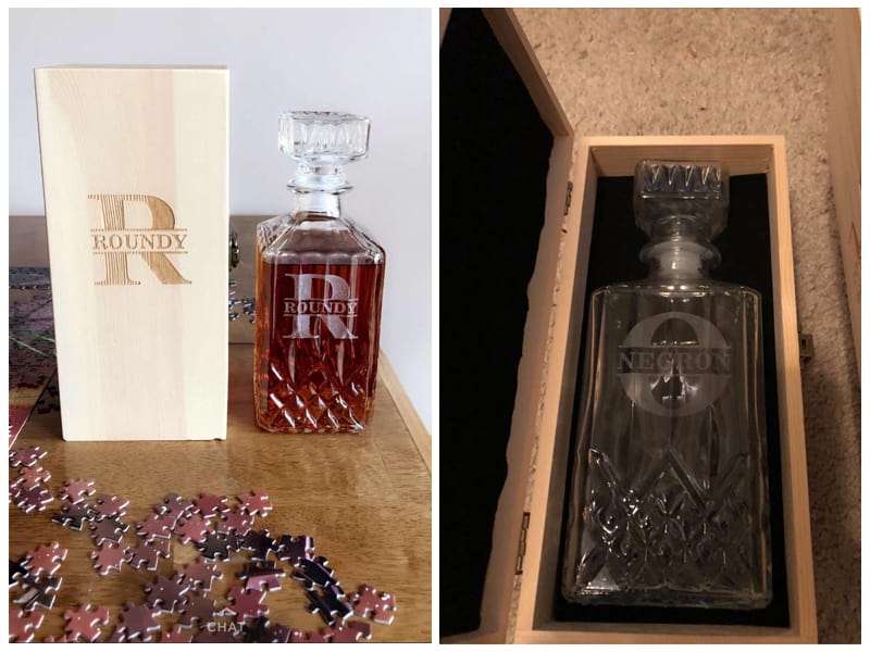 What’s Custom Personalized Decanter Set with Box review