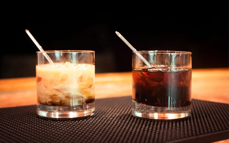 White or Black Russian