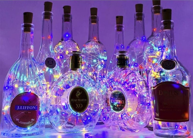 Wine Bottle LED Lights