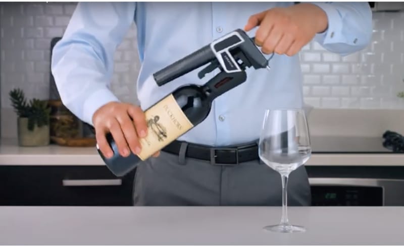 Your Coravin wine preserver is now ready