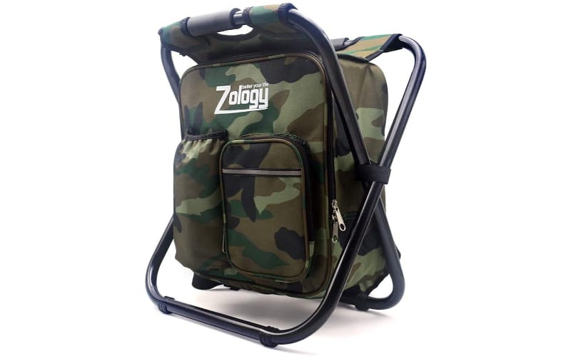 Zology Folding Camping Chair Backpack