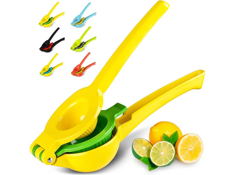 Zulay Premium Quality Metal Lemon Lime Squeezer in different colors