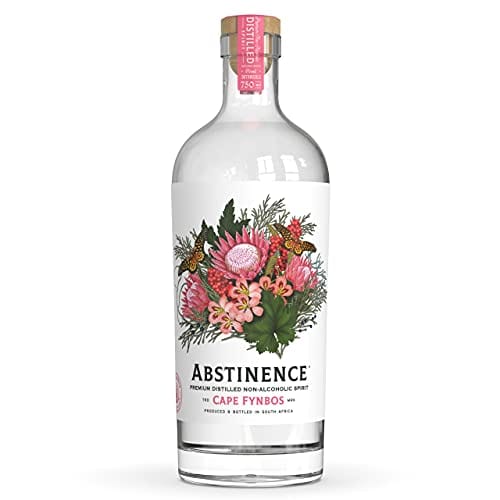 Abstinence Spirits Cape Floral | Award winning Non-Alcoholic Spirit | Calorie-free, Sugar-free | 750mlâ¦