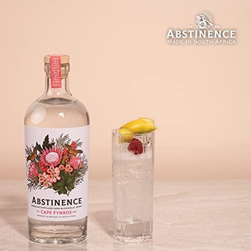 Abstinence Spirits Cape Floral | Award winning Non-Alcoholic Spirit | Calorie-free, Sugar-free | 750mlâ¦