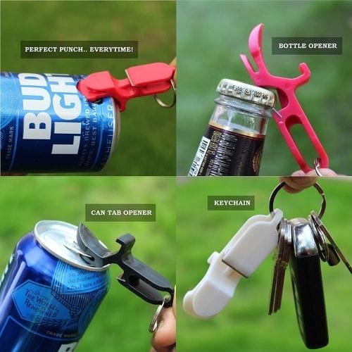 Advanced Mixology Shotgun Tool Bottle Opener Keychain, 5-Pack