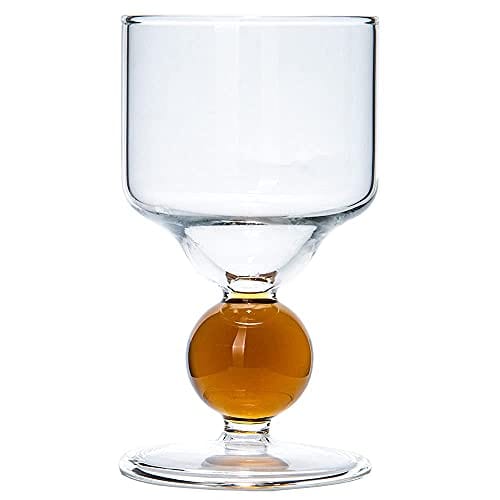 ALANDIA Absinthe Bubble Glass with Reservoir | Perfect Glass for the Absinthe Ritual | Handmade