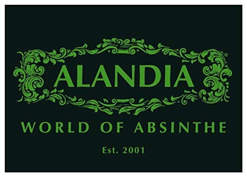 ALANDIA Absinthe Fountain Petite | Mouthblown Glass | 2 Spouts | Easy Handling