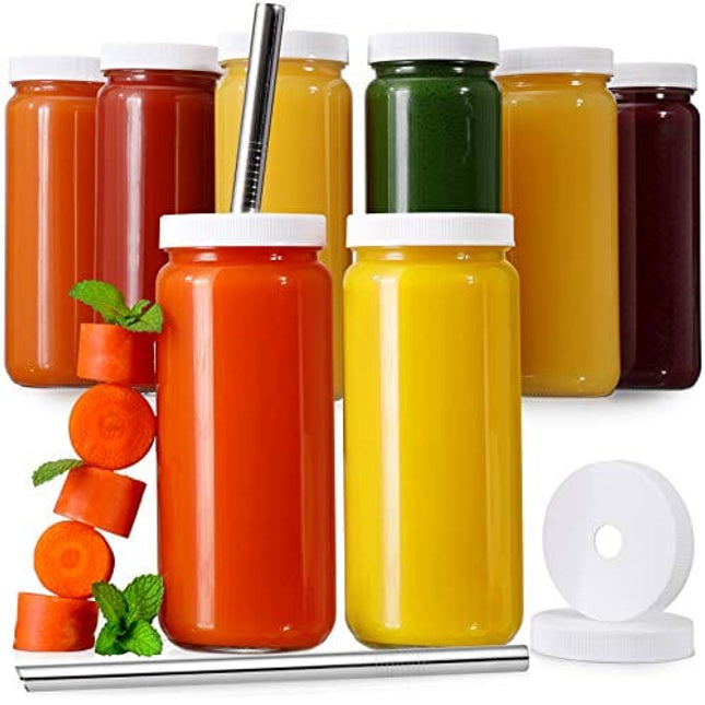 https://cdn.shopify.com/s/files/1/1216/2612/products/aozita-kitchen-8-pack-glass-juicing-bottles-drinking-jars-with-2-straws-2-lids-w-hole-16-oz-travel-water-cups-with-white-airtight-lids-reusable-tall-mason-jar-for-juice-boba-smoothie_857a8133-12bb-46cb-ba51-048473f23b57.jpg?height=645&pad_color=fff&v=1644265200&width=645
