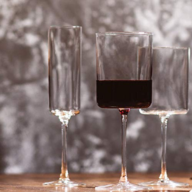 JBHO Set of 4-21 Ounce Hand Blown Italian Style Crystal Burgundy Wine  Glasses - Lead-Free Premium Cr…See more JBHO Set of 4-21 Ounce Hand Blown