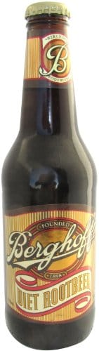 Berghoff DIET FAMOUS ROOT BEER FROM THE BERGHOFF RESTAURANT IN CHICAGO, 12-Ounce Glass Bottle (Pack of 12)