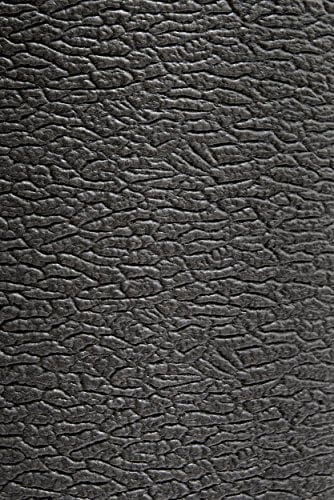 Bertech Anti-Fatigue Floor Mat, 3 Feet x 5 Feet x 3/8 Inch Thick, Textured Pattern Top, Bevelled on All Sides, Black, Made in USA - AFTX38-3x5BLKBEV