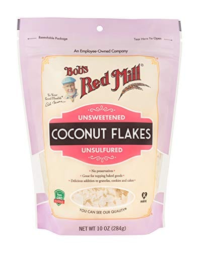 Bob's Red Mill Flaked Coconut, Unsweetened, 10 Oz