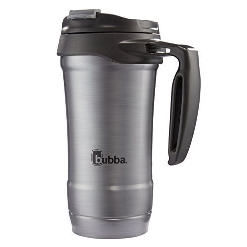 bubba Hero Dual-Wall Vacuum-Insulated Stainless Steel Travel Mug, 18 oz., Gunmetal