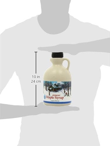 Butternut Mountain Farm Pure Vermont Maple Syrup, Grade A, Amber Color, Rich Taste, All Natural, Easy Pour Jug, 32 Fl Oz, 1 Qt