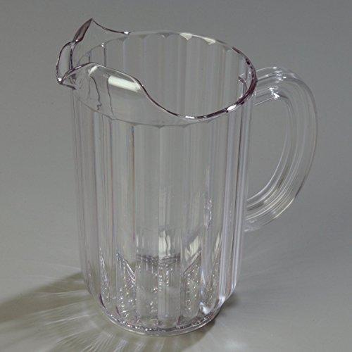 Carlisle 553807 Commercial Beer Pitcher, 48 oz, Clear (Pack of 6)