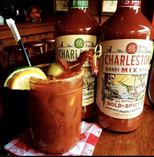 Charleston Mix - Premium, All Natural Bloody Mary Mix. Bold & Spicy 32oz (2 bottles)