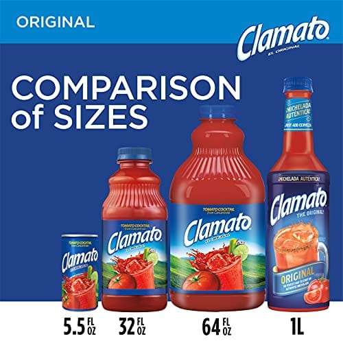 Clamato Original Tomato Cocktail, 5.5 fl oz cans (Pack of 24)